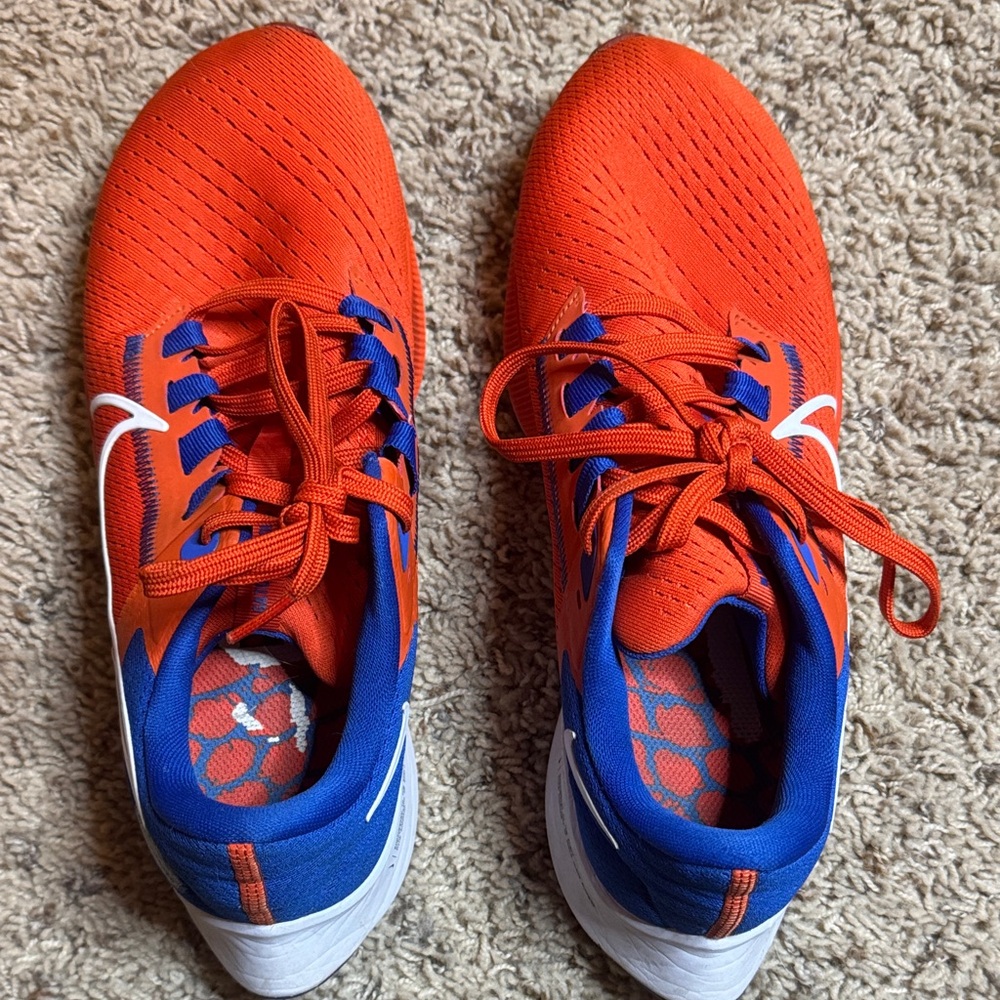 Nike Air Zoom Pegasus 38 Florida Gators Mens 8 Orange Blue